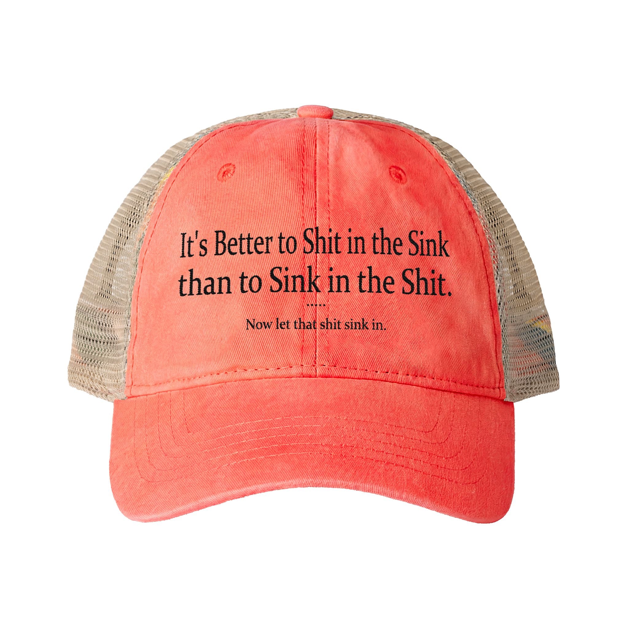 Women's Washed Mesh-Back Cap