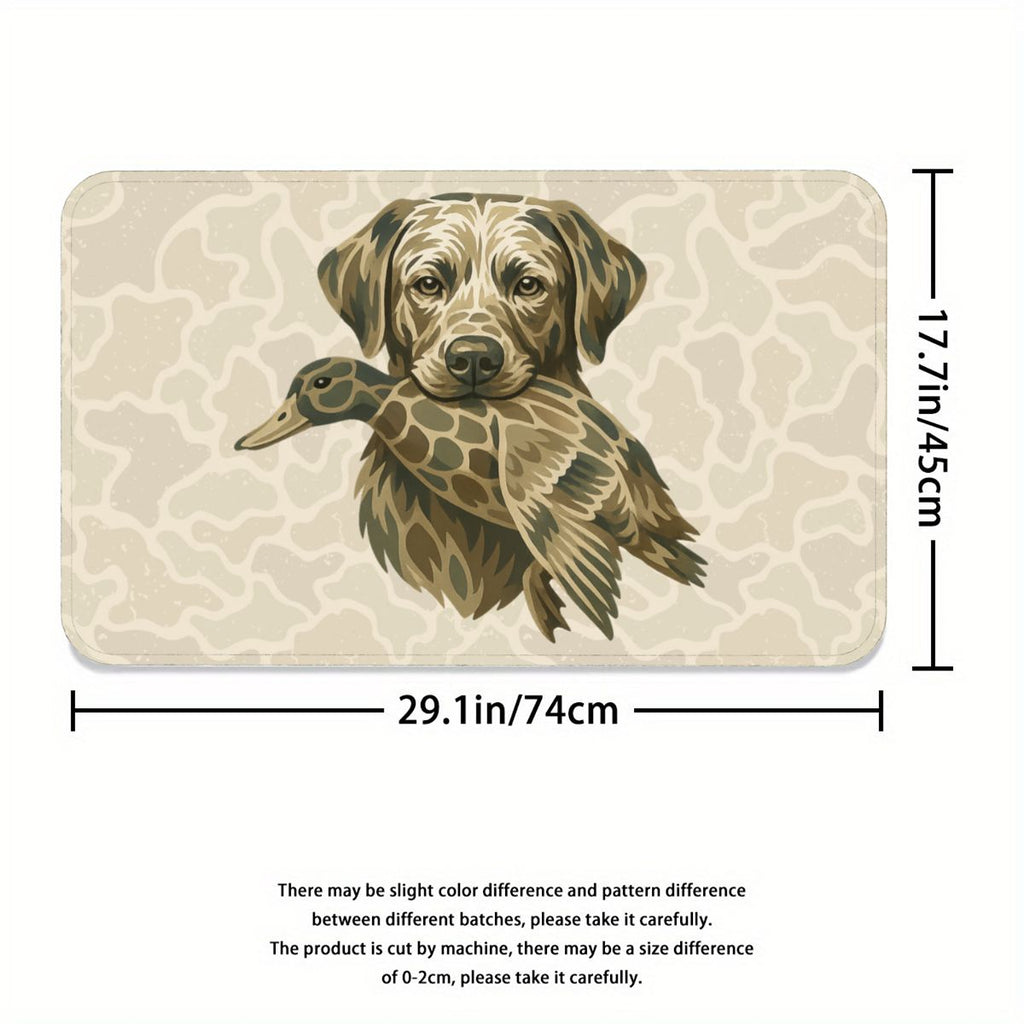 Duck & Dog Camo - Shower Curtain Bathroom Set (Made in USA)